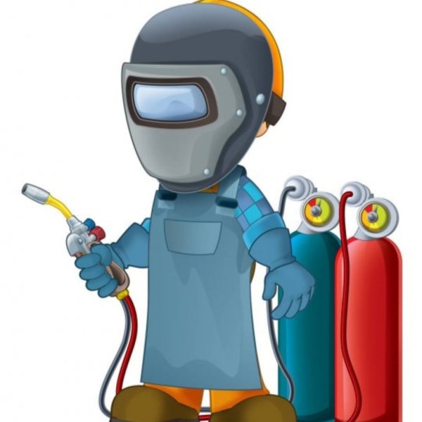 Нарисовать сварщика