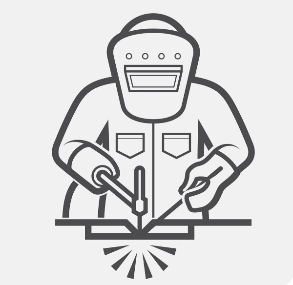 Значок сварочные работы