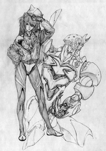 Евангелион зарисовки