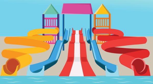 Аквапарк картинки для детей