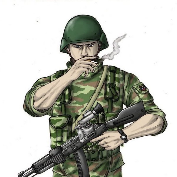 Солдат разведчик арт