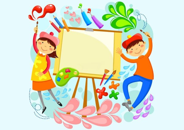 Юный художник рисунок