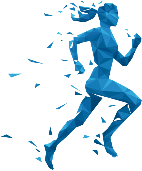 Бег абстракция