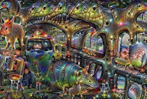 Нейросеть Deep Dream