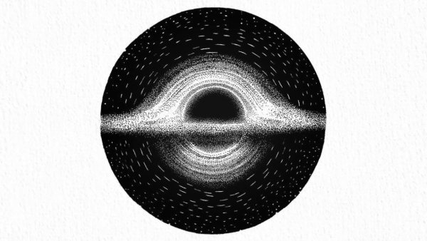 Черная дыра Графика