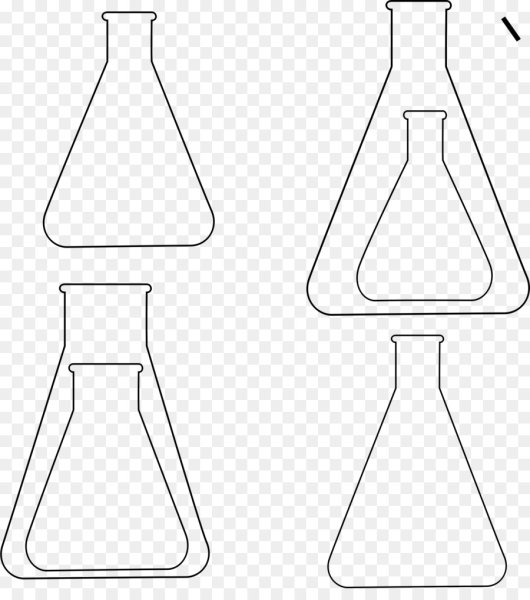 Колба Эрленмейера схема