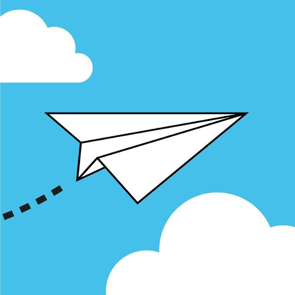 Бумажный самолетик