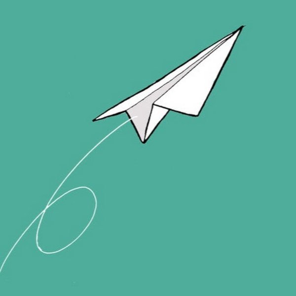 Бумажный самолетик