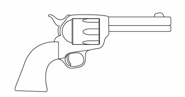 Револьвер карандашом