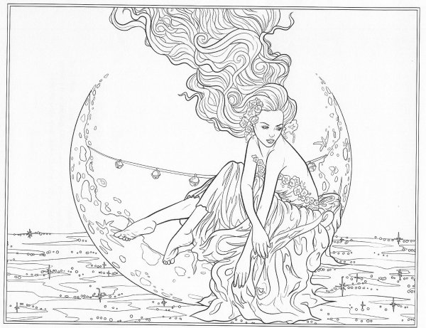 Афродита богиня раскраска