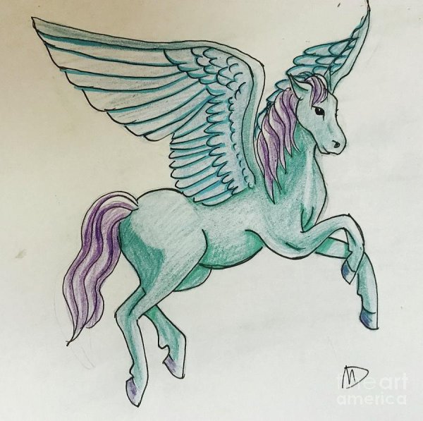 Пегас для рисования