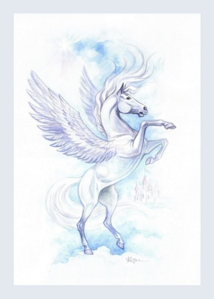 Нарисовать Пегаса