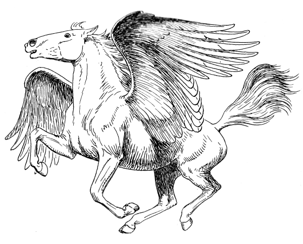 Пегас гравюра