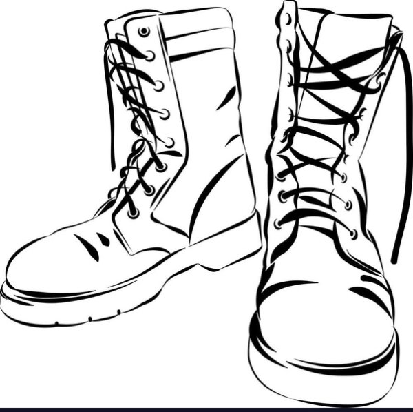 Берцы набросок