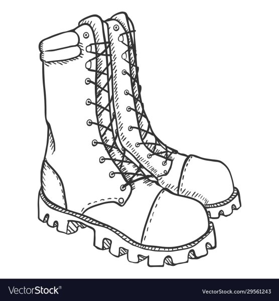 Берцы вектор