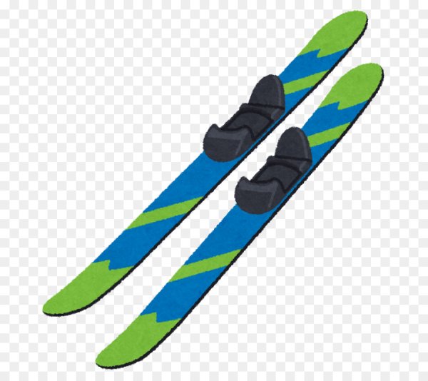 Лыжи мультяшные