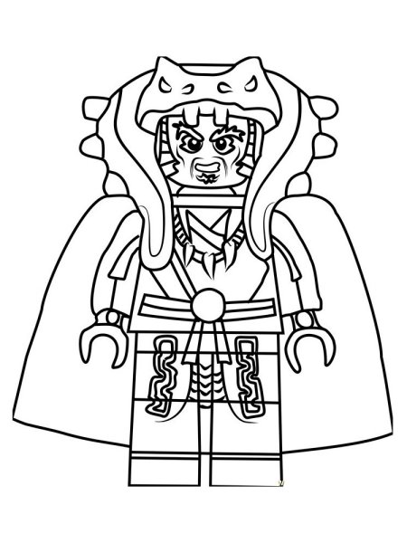 Лего Ниндзяго раскраска