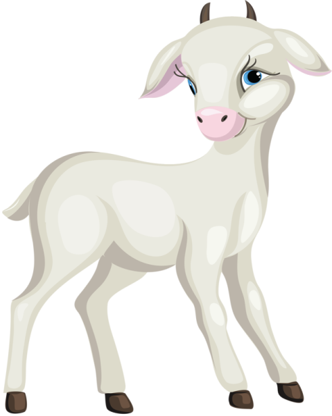Маленький козленок рисунок