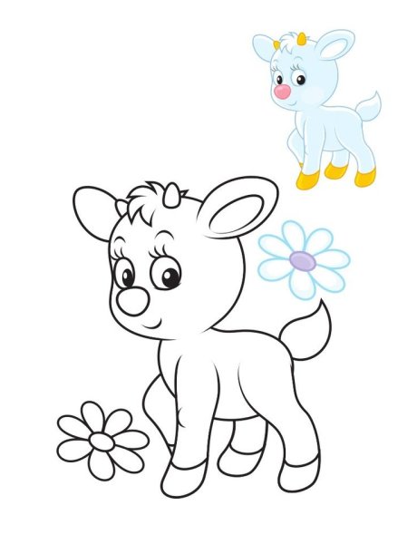 Коза для детей