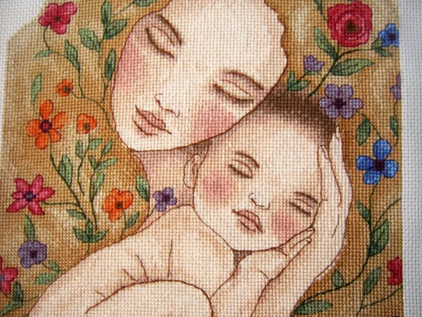 Клаудия Трембле картины материнство мать и дитя