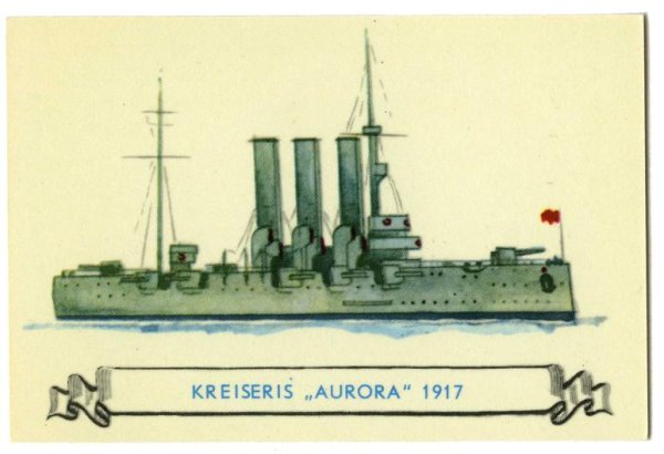 Аврора корабль вид сбоку