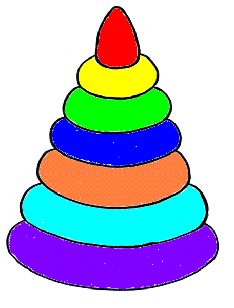 Рисование пирамидка