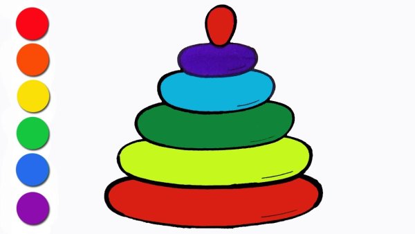 Пирамидка для дошкольников