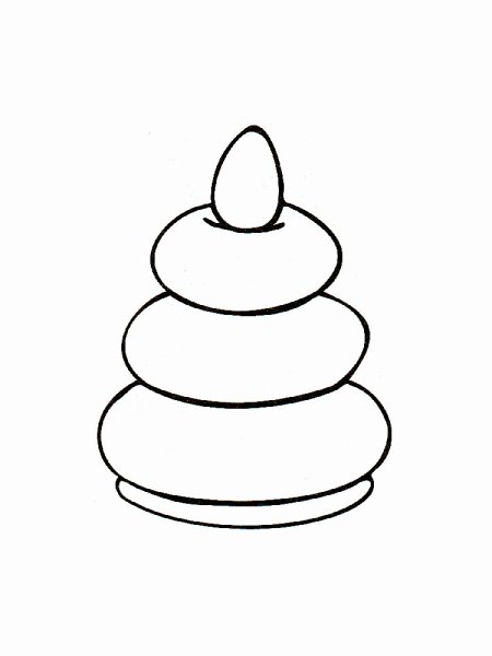 Пирамида детская игрушка