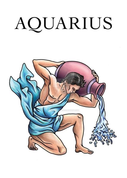 Девушка Водолей