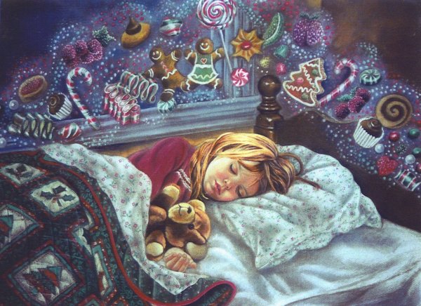 Художница Tricia Reilly-Matthews Рождество