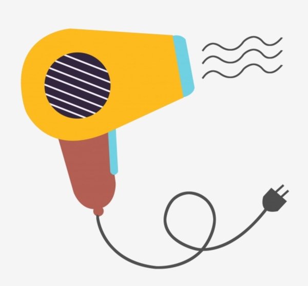 Фен мультяшная