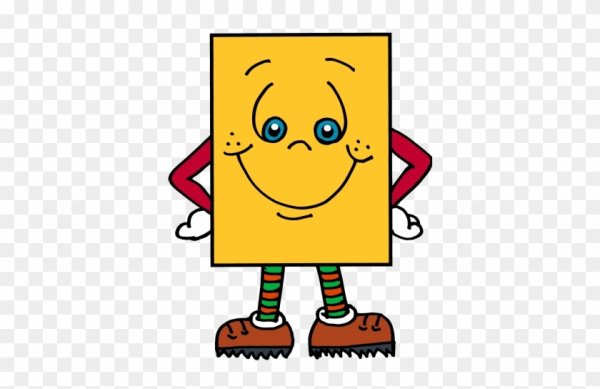 Веселый прямоугольник для детей