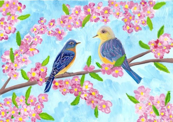 Краски весны