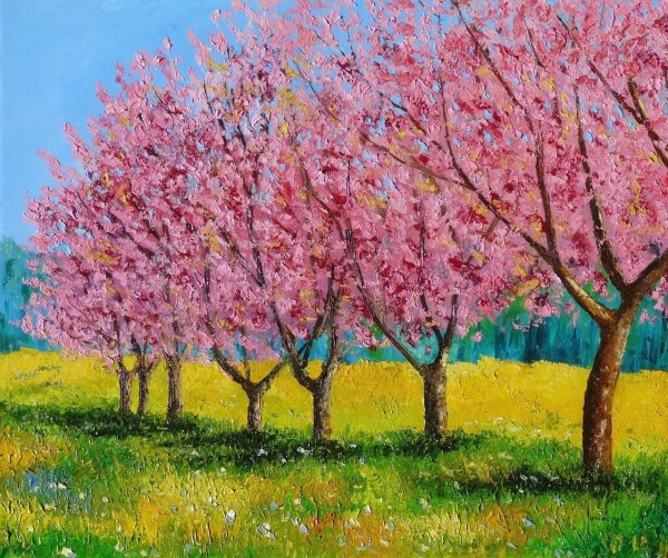 Рисунки на весеннюю тематику