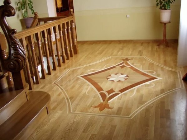 Паркет художественный в квартире