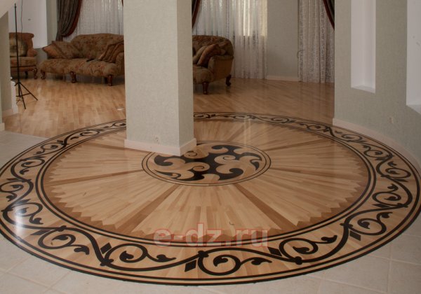 Паркет дуб натур Люкс