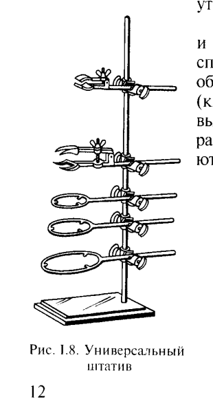 Строение лабораторного штатива химия