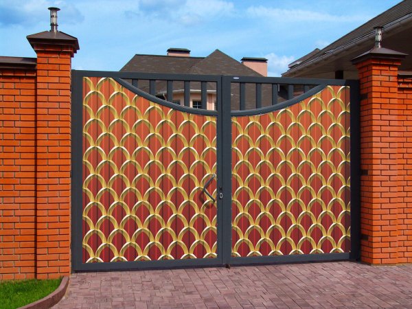 Металлопрофиль с узорами