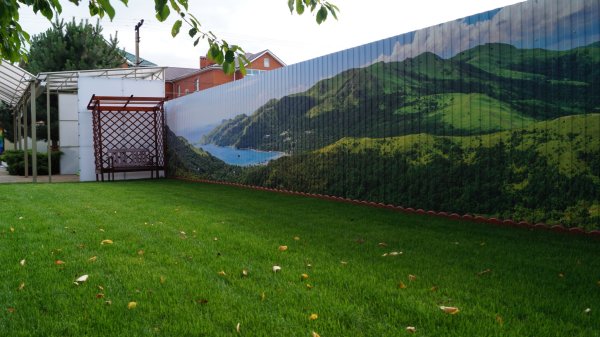 Панорамный забор