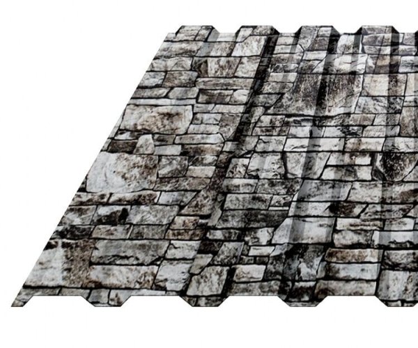 Профнастил с8 Принтек камень