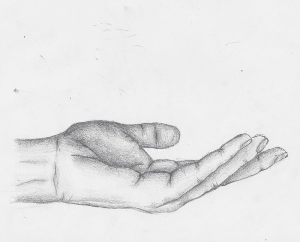 Руки карандашом