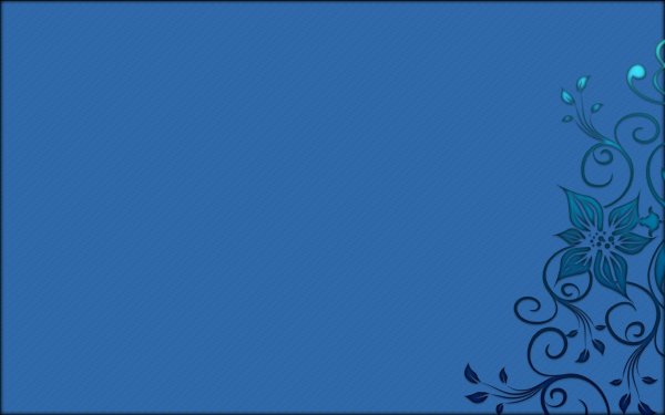 Узоры на голубом фоне