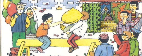 Праздник Сабантуй рисунок