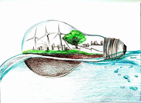 Рисунок ко Дню Энергетика