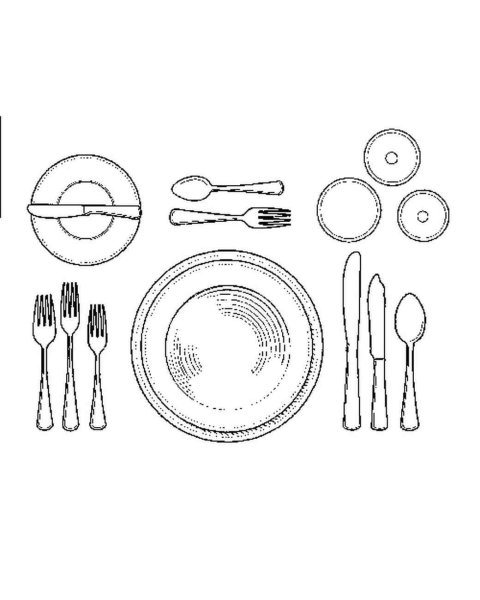 Сервировка стола для детей