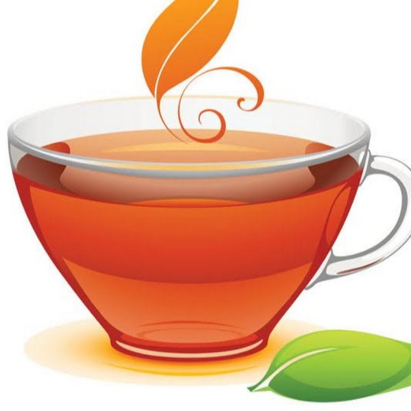 Чай на прозрачном фоне