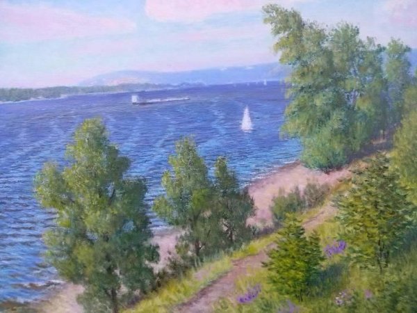 Художники о Волге реке