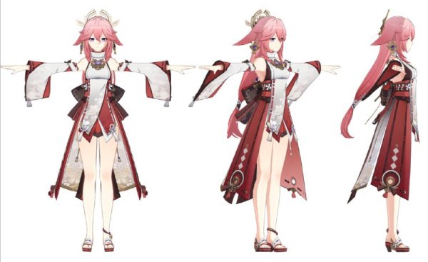 Яэ Мико Genshin Impact