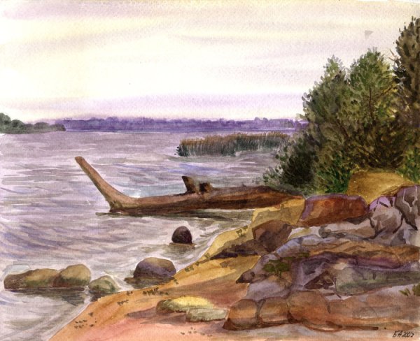 Волжские просторы Саратов