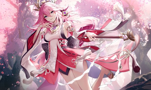 Яэ Мико Геншин Импакт